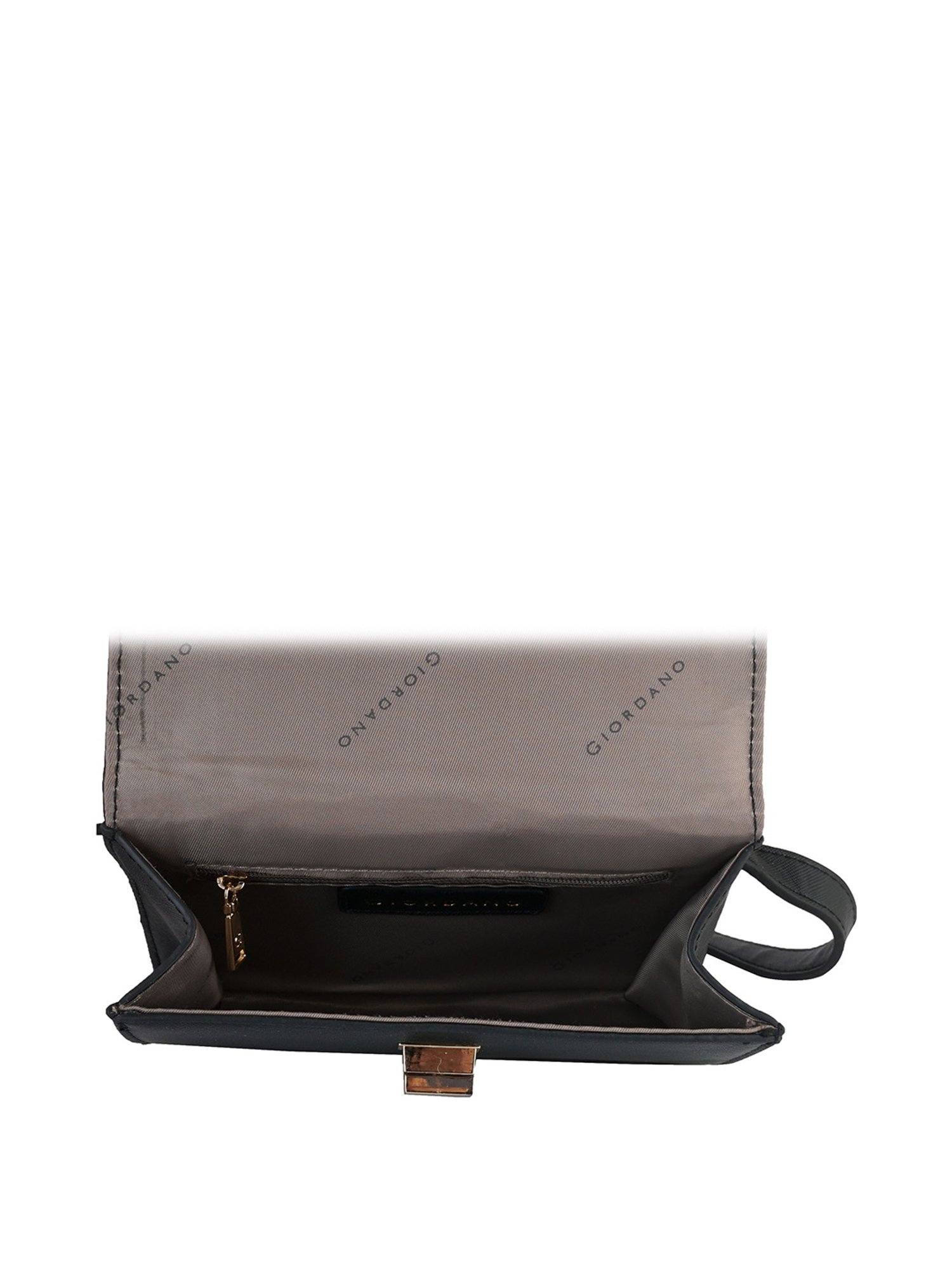 Giordano REFRESH SS19 Black Solid Medium Sling Handbag