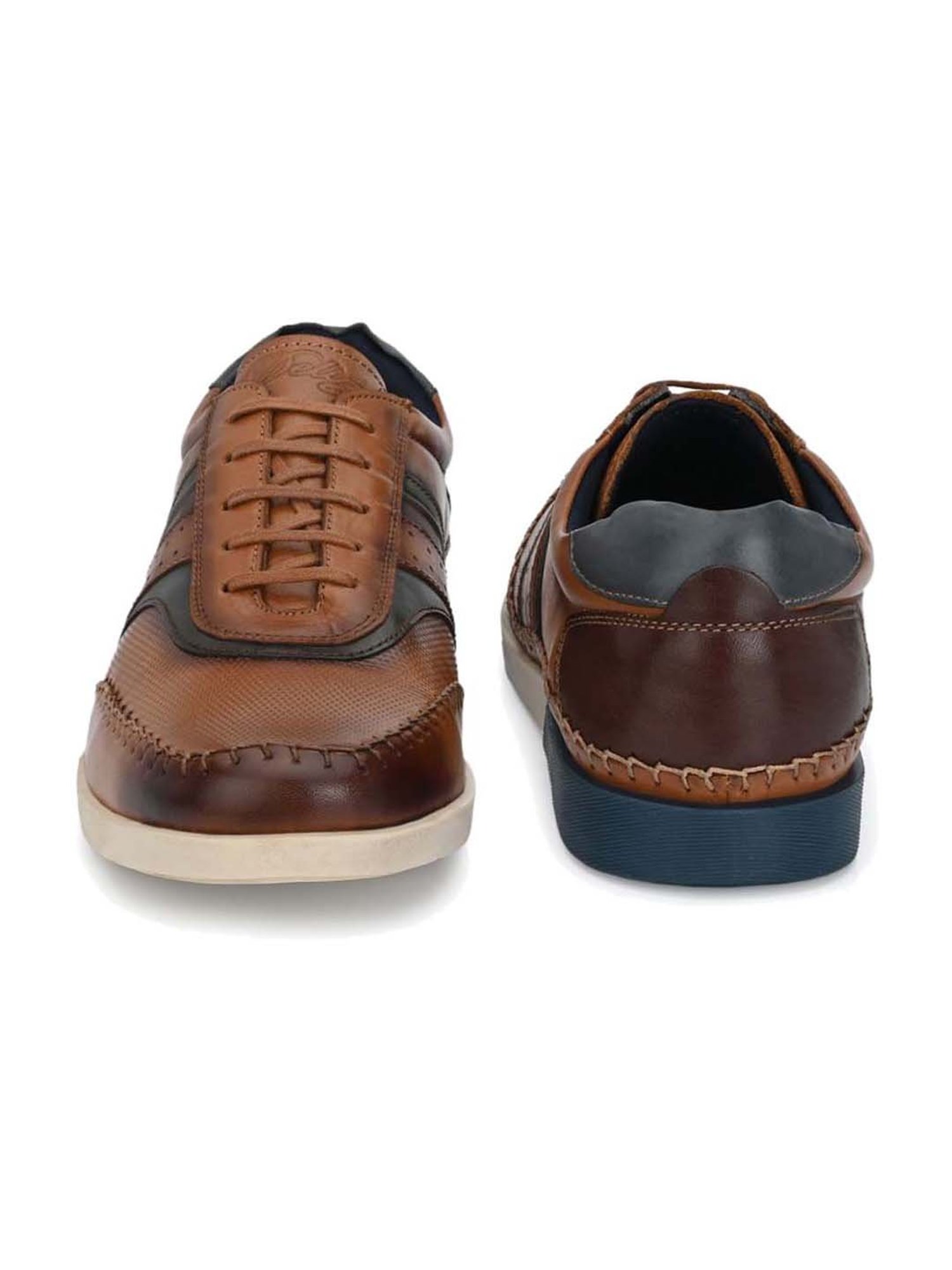 Delize Men's Tan Casual Sneakers