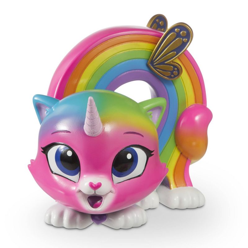 Rainbow Butterfly Unicorn Kitty - Groovin' Rainbow Bobble Head