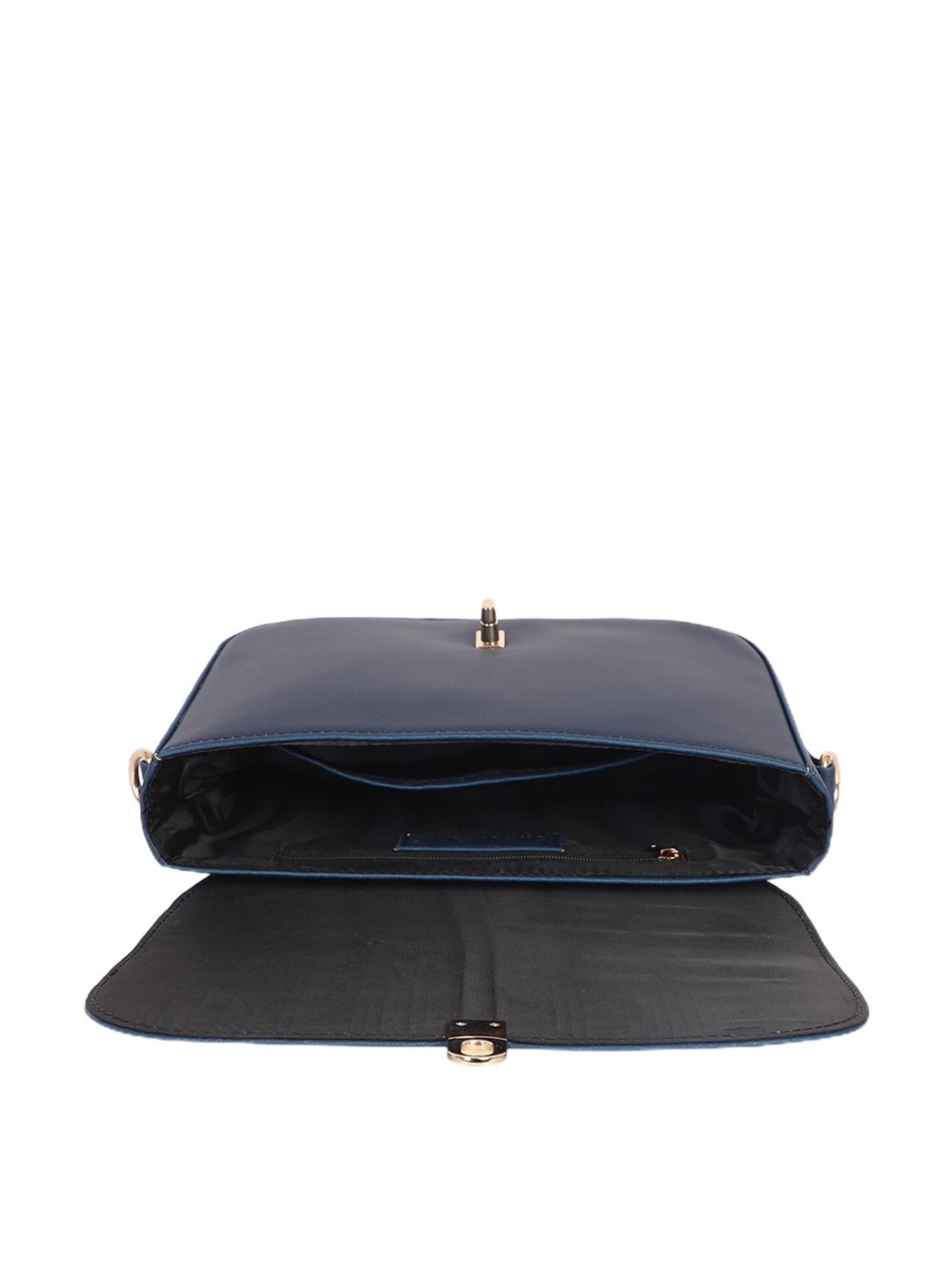 Bagsy Malone Blue Solid Sling Bag