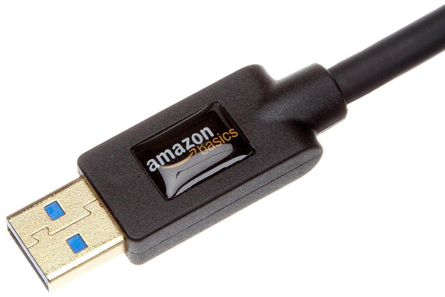 AmazonBasics USB 3.0 Extension Cable - A-Male to A-Female Adapter Cord - 3.3 Feet (1 Meter) Standard Packaging