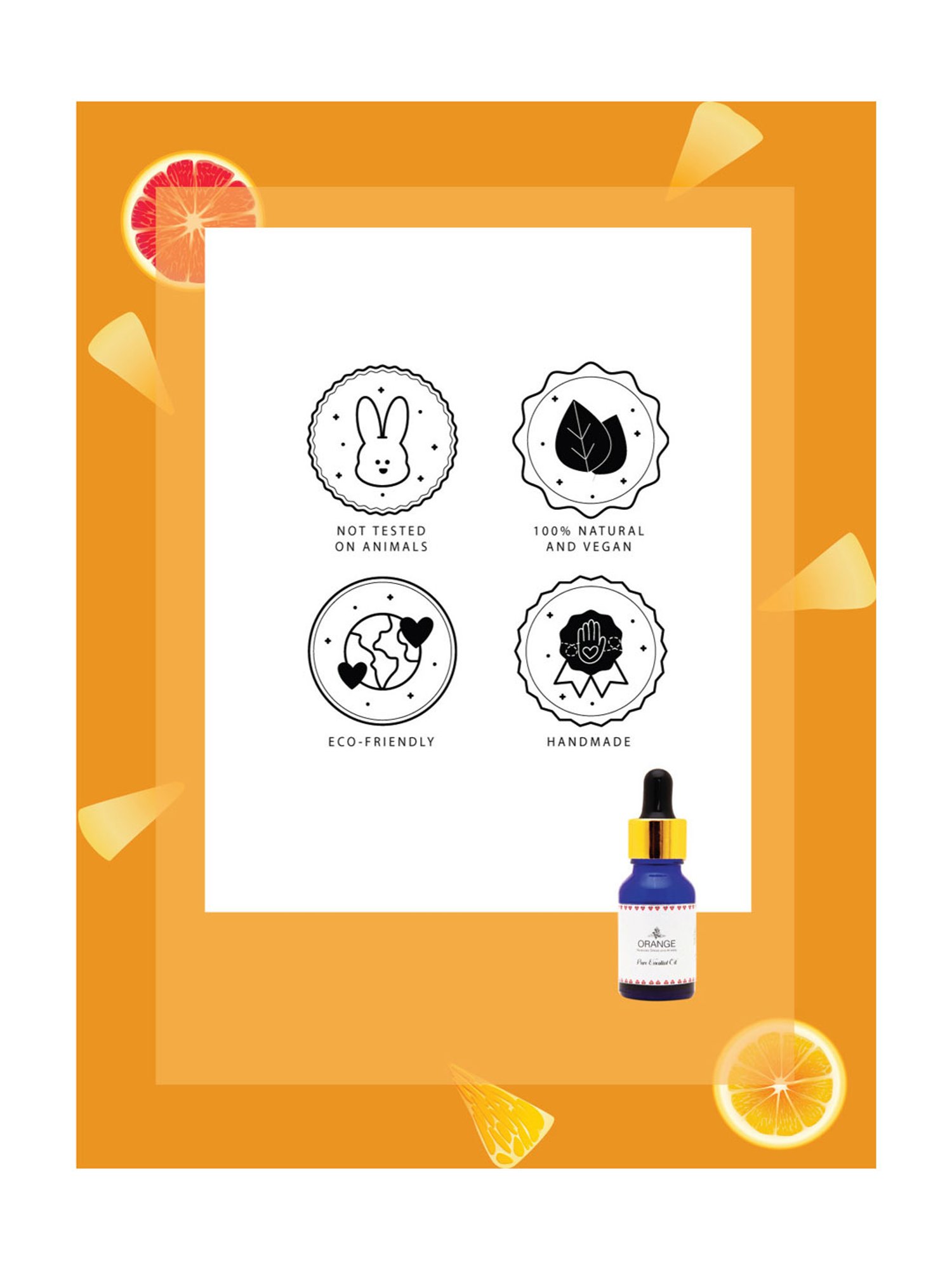 Holistic Healings By Shaveta Orange Essential Oil - 15 ml