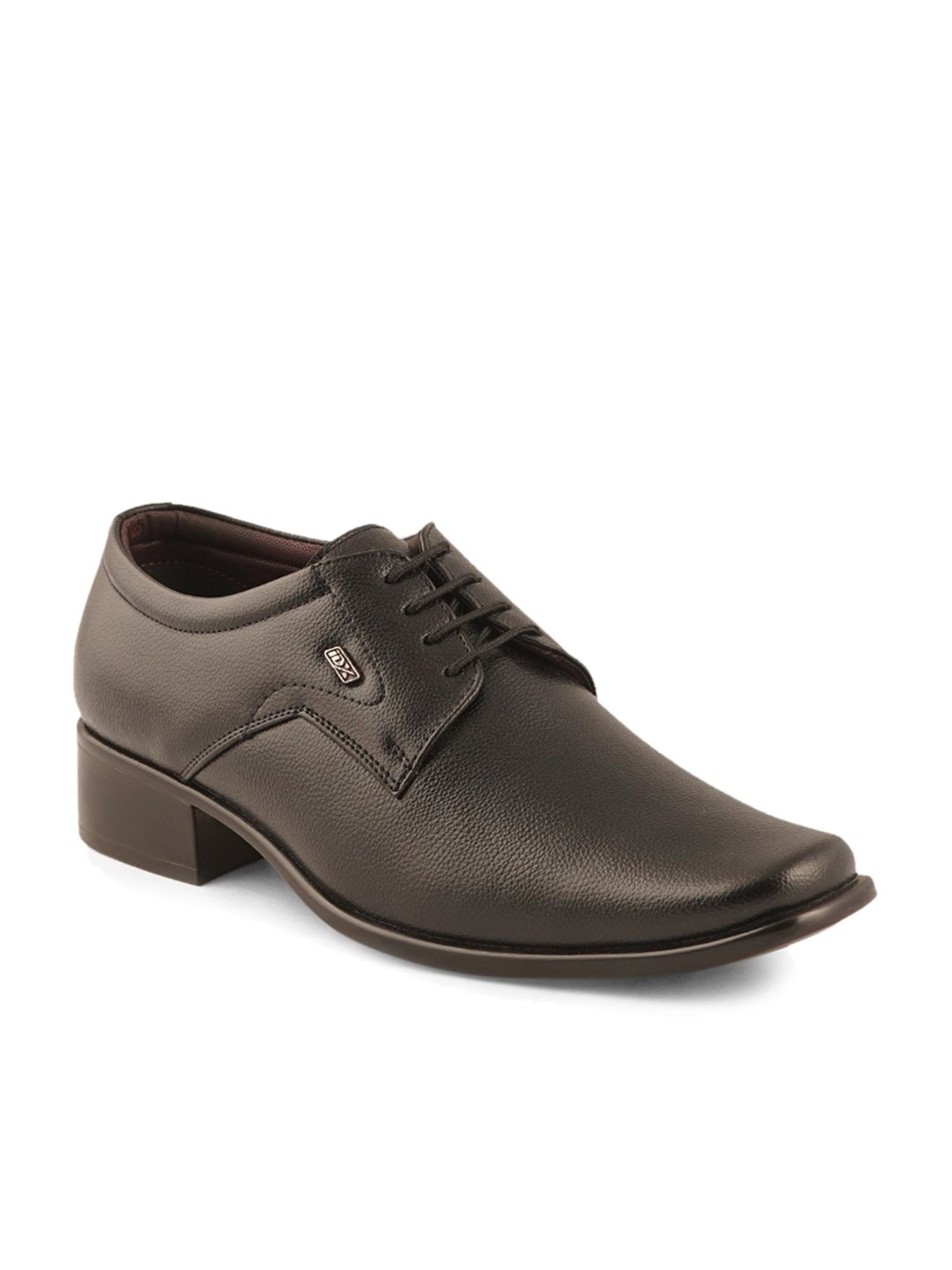 ID Men's Black Derby Shoes