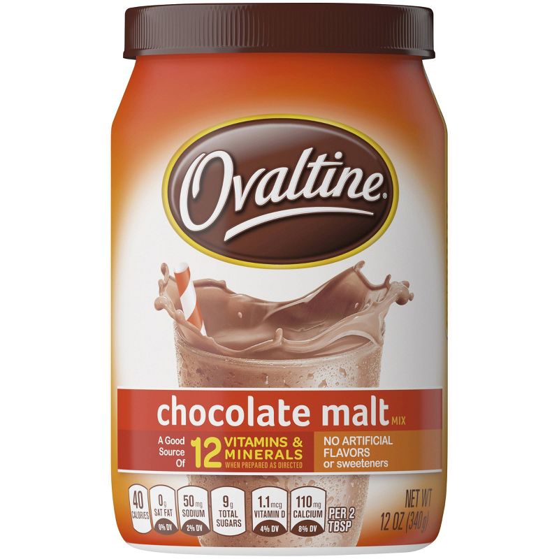 Ovaltine Rich Chocolate Mix - 18oz