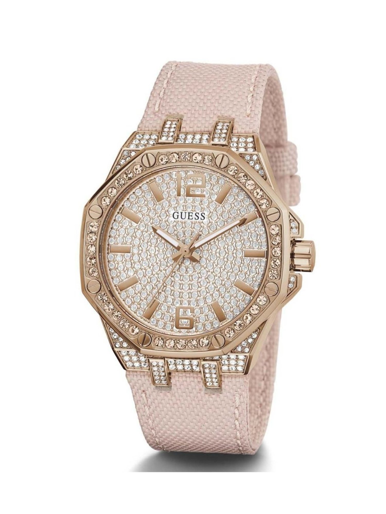 Women's Disney Minnie Mouse Nylon Strap Watch - Red