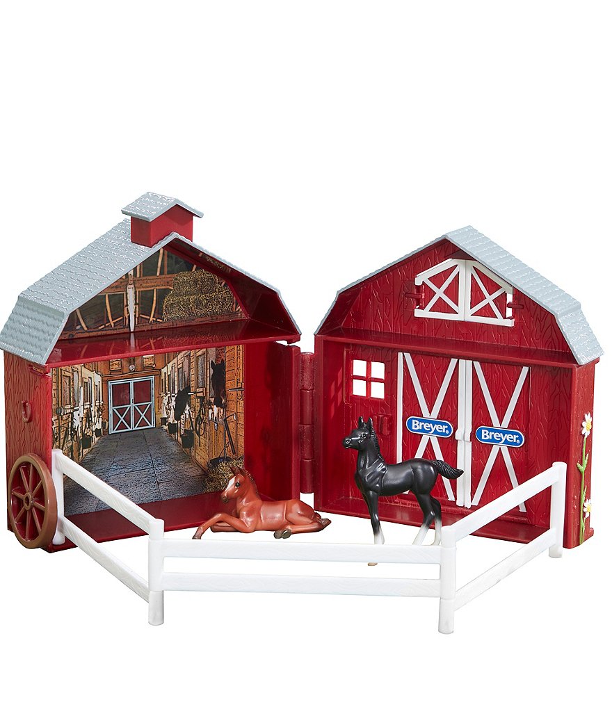Breyer Friendship Foals Pocket Barn