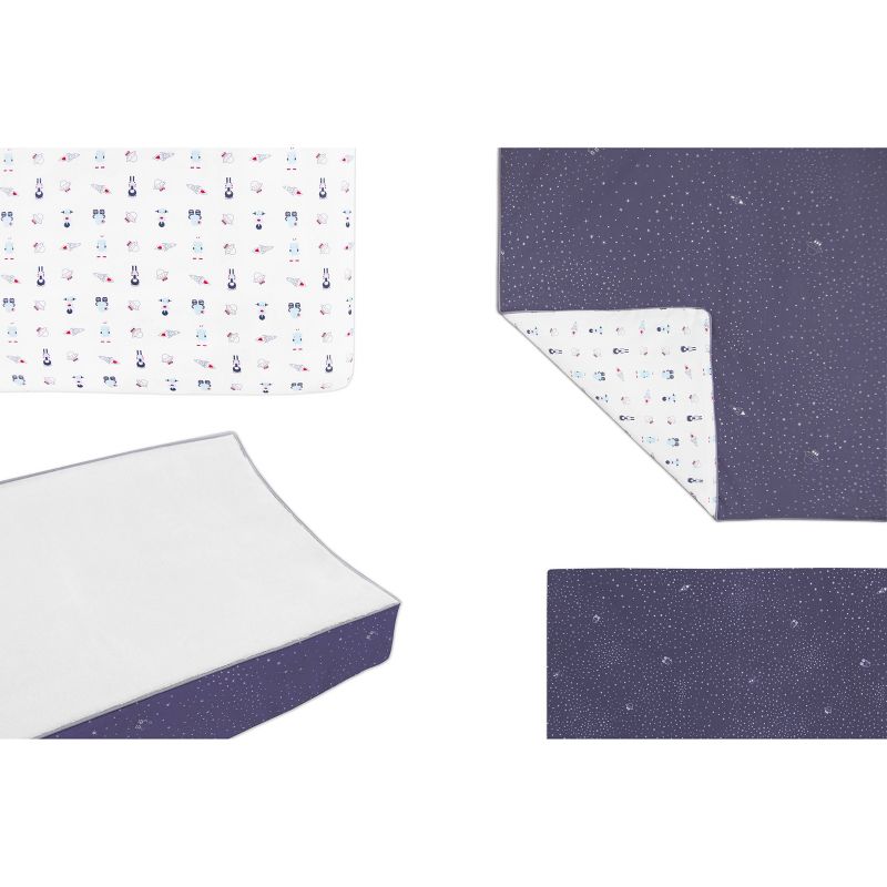 Babyletto 5pc Crib Bedding Set - Galaxy