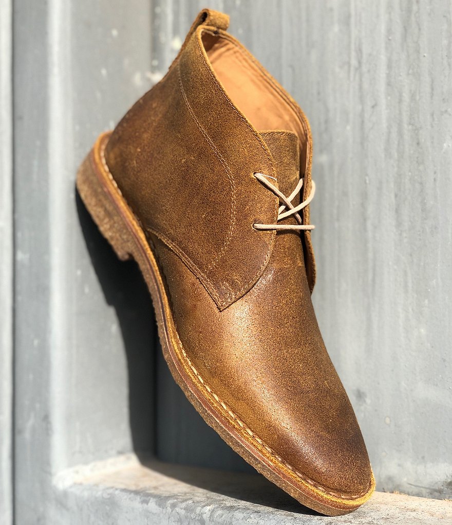 Flag LTD. Men's Rambler Suede Leather Chukka Boots