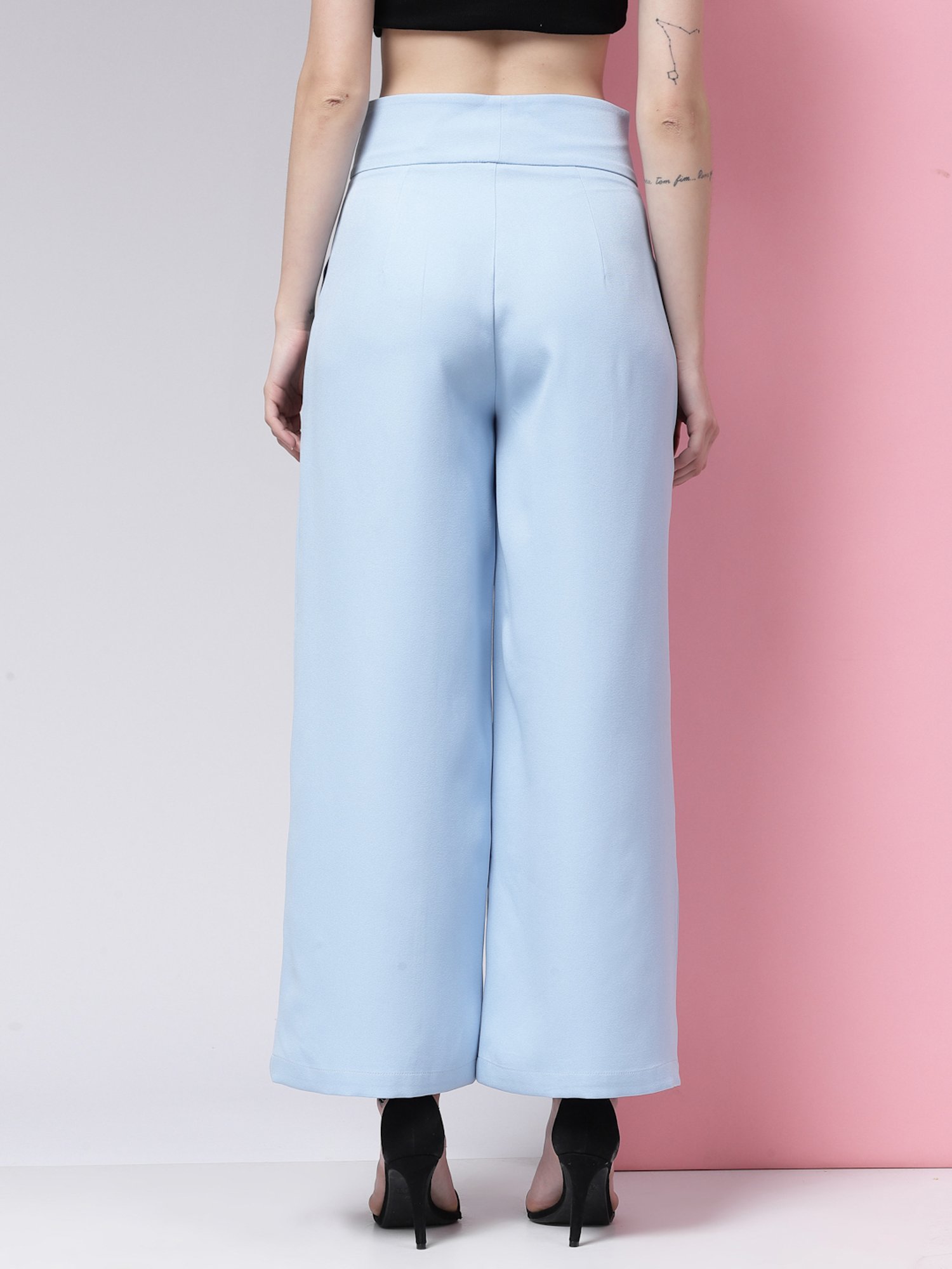 KENDALL + KYLIE Black Mid Rise Pants