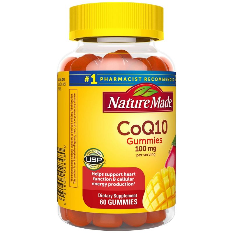 Nature Made CoQ10 100 mg Gummies - Mango - 60ct