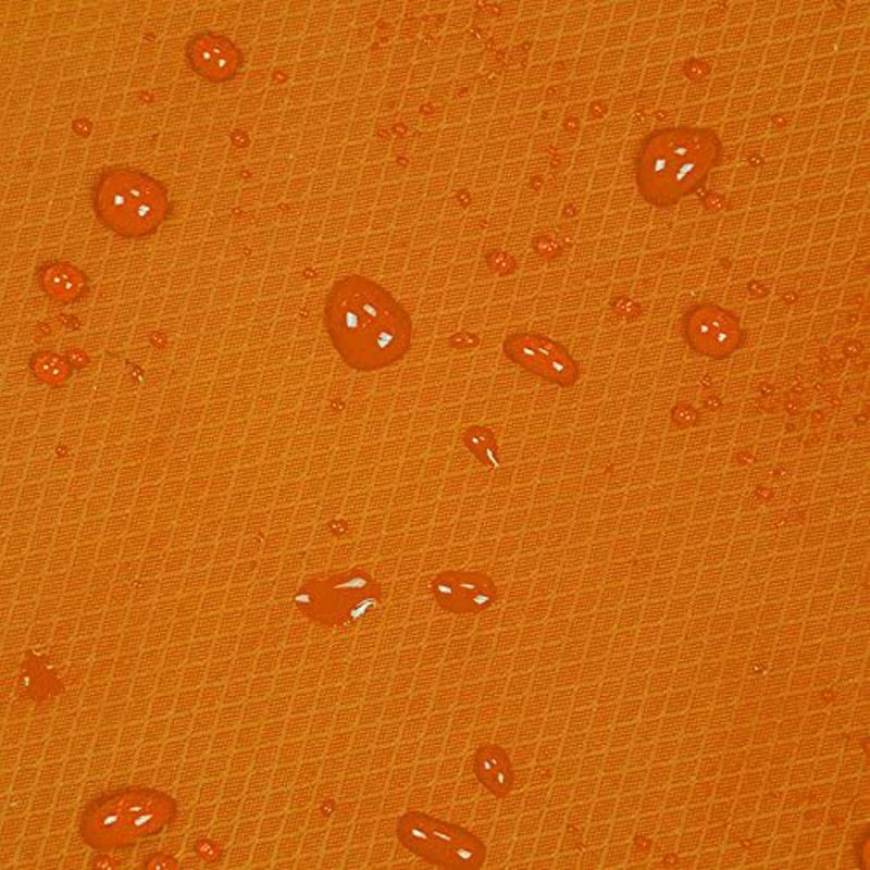 Winterial 72x20 Inch Outdoor Self Inflating Backpacking Camping Bed Roll Sleeping Pad Mat, Single, Orange