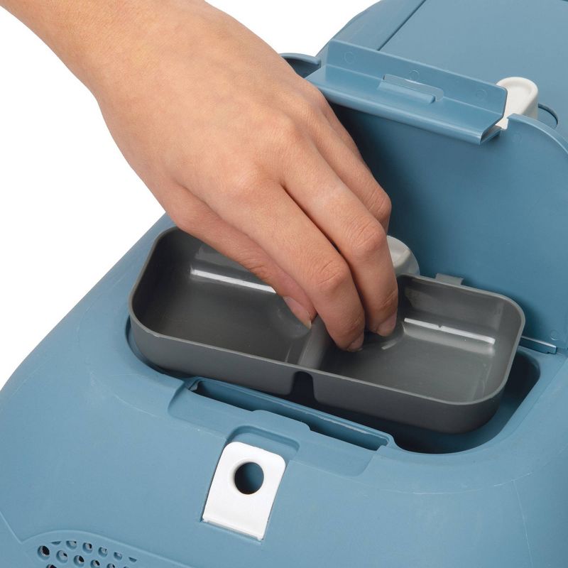 K&H Pet Products 3973 Extra Wide Outdoor Water Resistant Heated Kitty House with 2 Door Flaps Safe Escape For Feral and Outdoor Cats, Olive