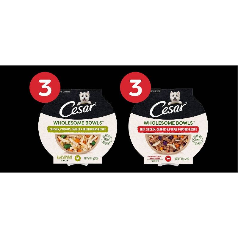 Blue Buffalo Delights Grain Free Paté Small Breed Wet Dog Food Top Sirloin & Grilled Chicken Flavors - 3.5oz/12ct Variety Pack