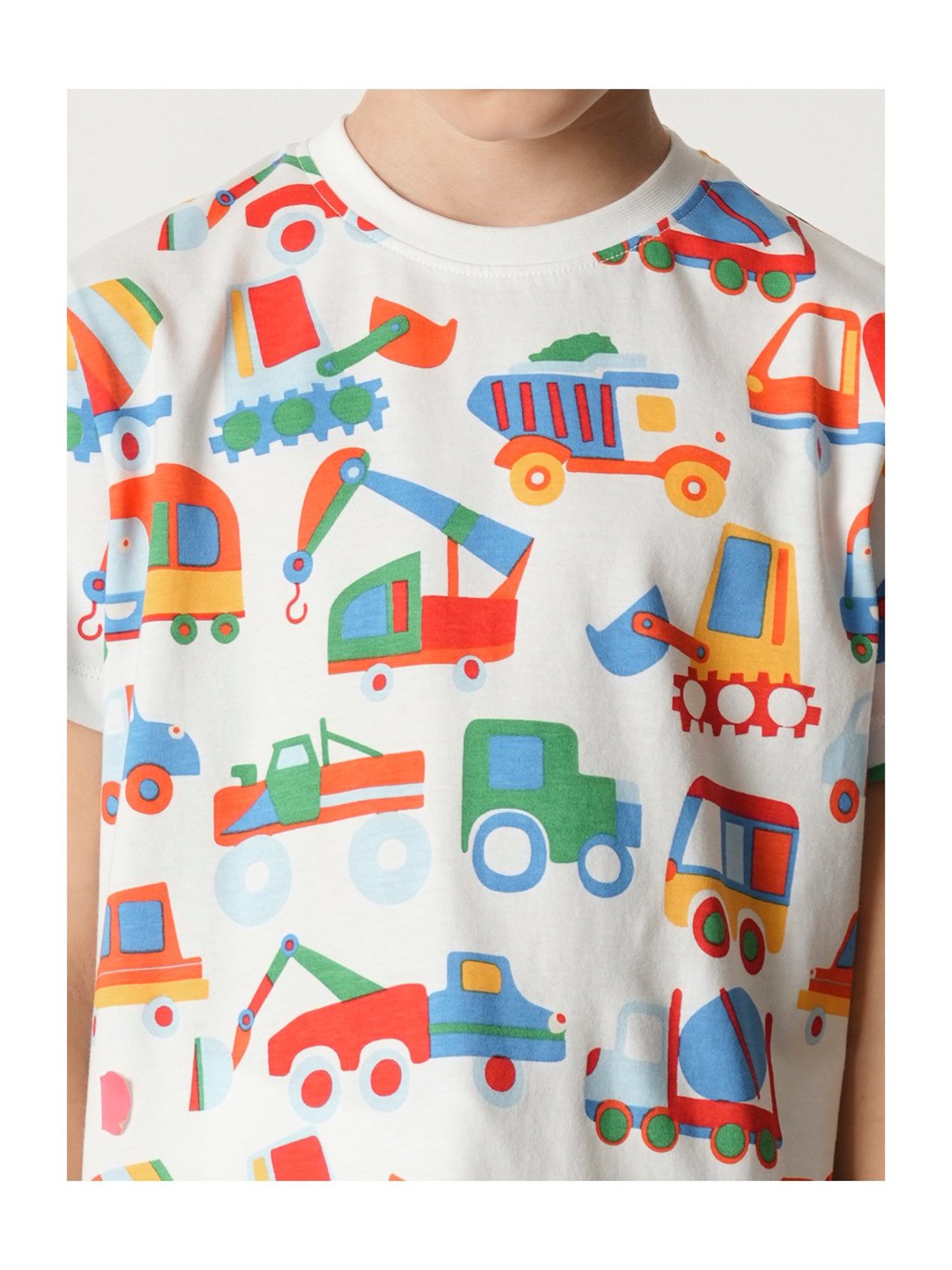 Jack & Jones Junior White Printed T-Shirt