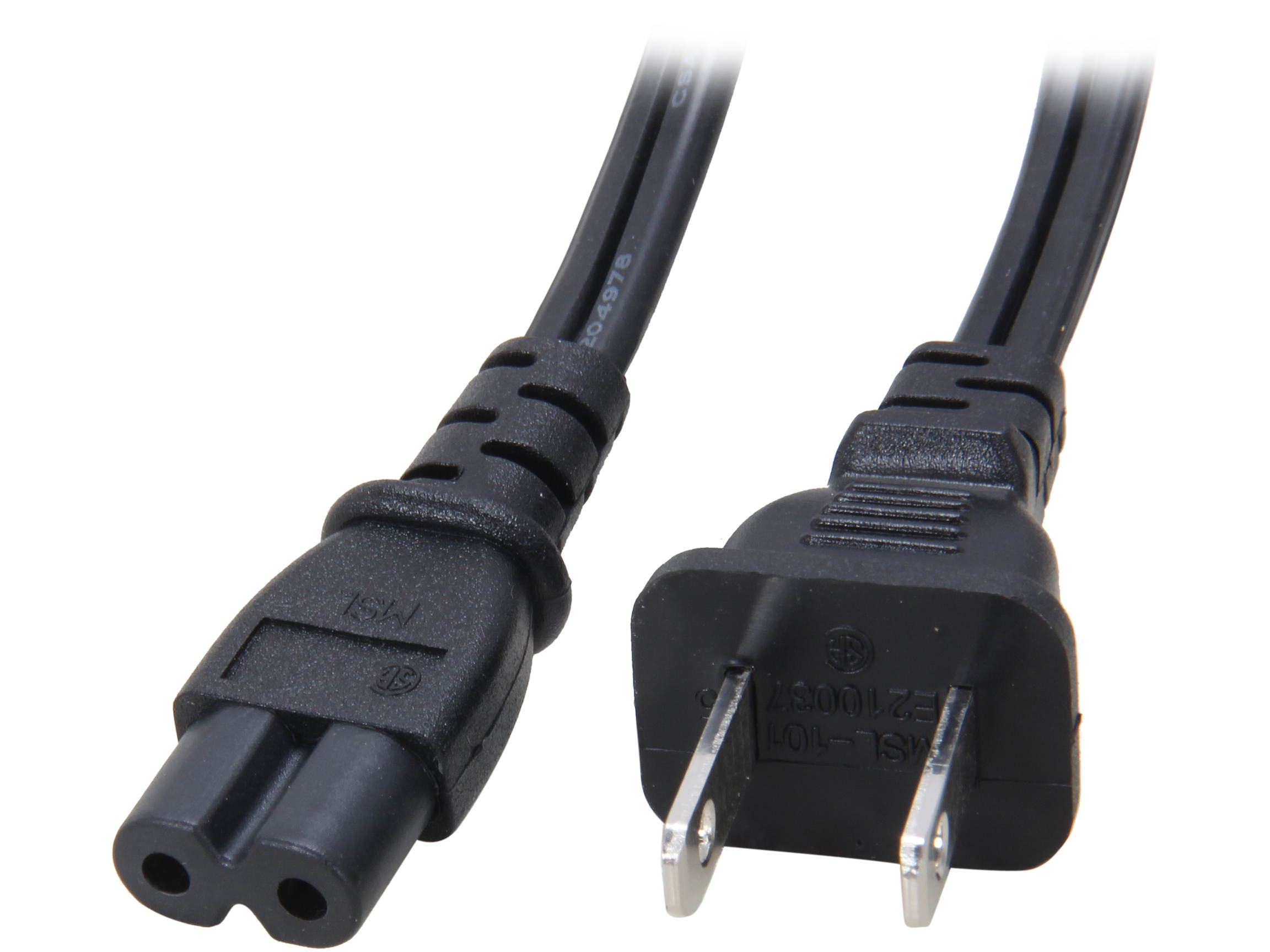 Nippon Labs Model POW-13206 6 ft. Notebook Power Cord Non Polarized