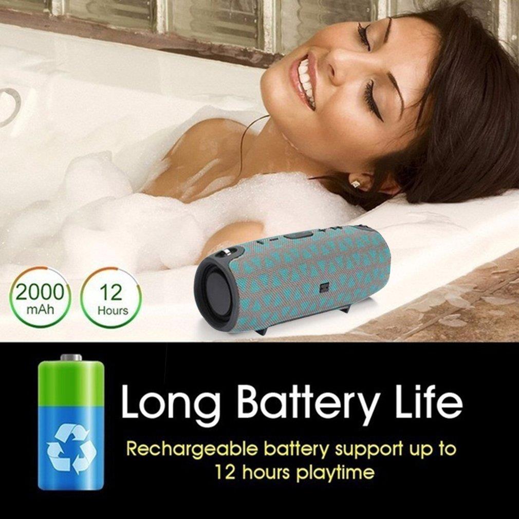 Wireless Bluetooth Speaker Waterproof Hands-free MIC Speaker Support TF Card