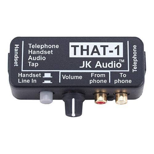JK Audio THAT-1 Telephone Handset Audio Tap #THAT1