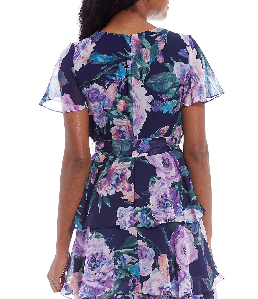 Alex Evenings Stretch Velvet Long Sleeve Ruched Beaded Accent Collar Boat Neck Blouse