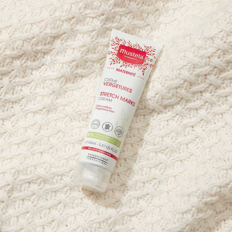 Mustela Stretch Marks Cream Fragrance Free - 5.07 fl oz