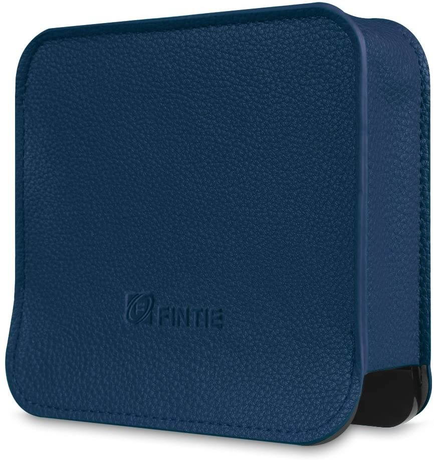 Fintie Case for Securifi Almond 2015 / Securifi Almond - Premium PU Leather Dust Cover with Soft Lining for Securifi Almond Touchscreen Wireless Router/Range Extender Navy