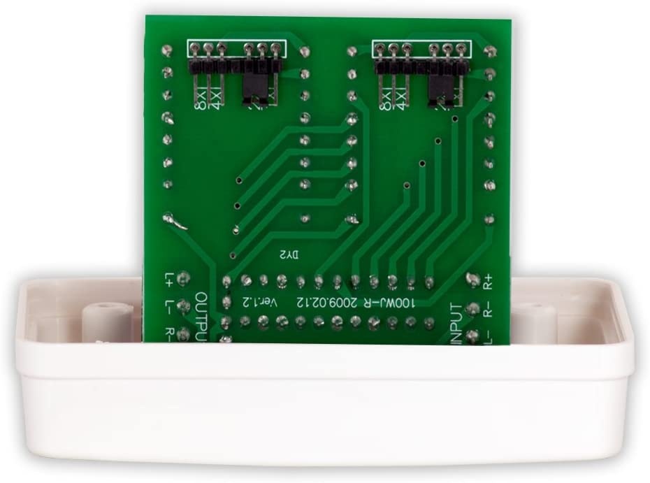 Acoustic Audio AAOVCD-W Outdoor Volume Controls White Weatherproof 2 Piece Set