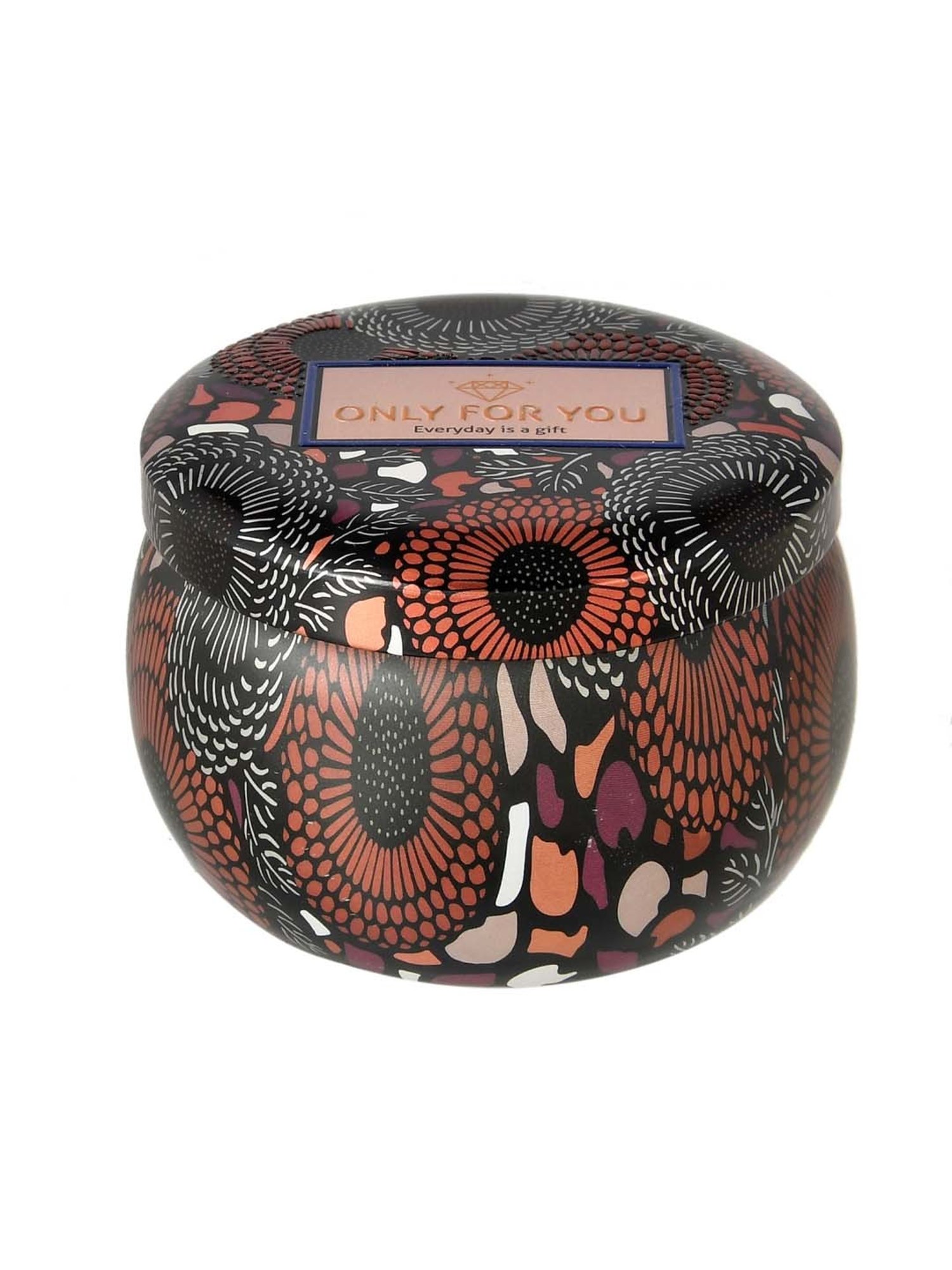 Lidded Glass Jar Crackling Wooden Wick Teak and Moss Candle - Nature's Wick