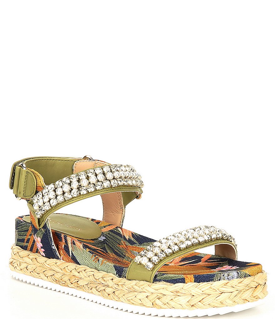 Splendid Meredith Suede Ankle Wrap Espadrille Sandals