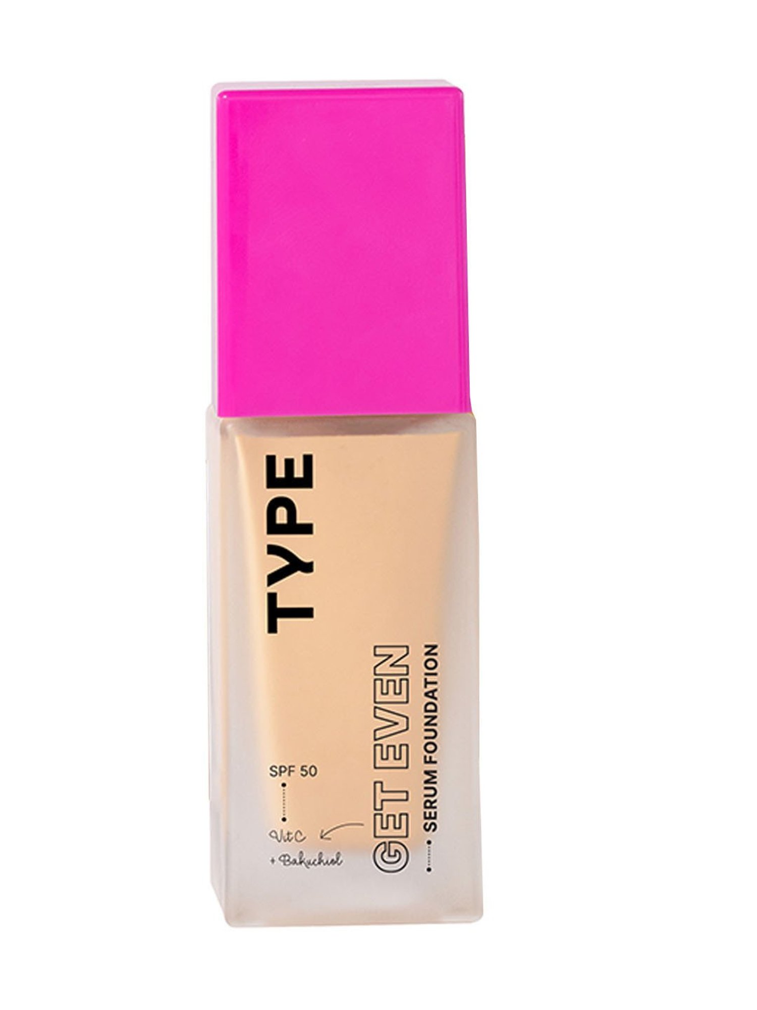 TYPE BEAUTY Get Even SPF 50 PA++++ Serum Foundation Demerara - 30 ml