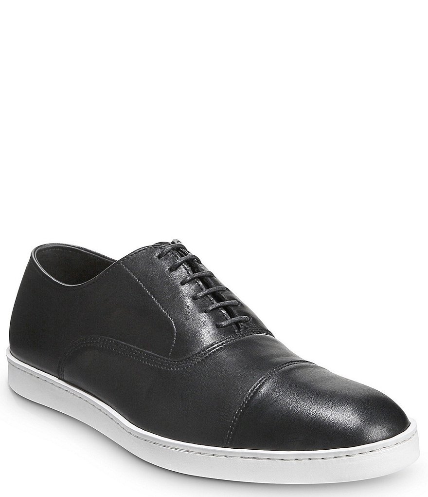 Allen-Edmonds Men's Park Leather Cap Toe Sneakers