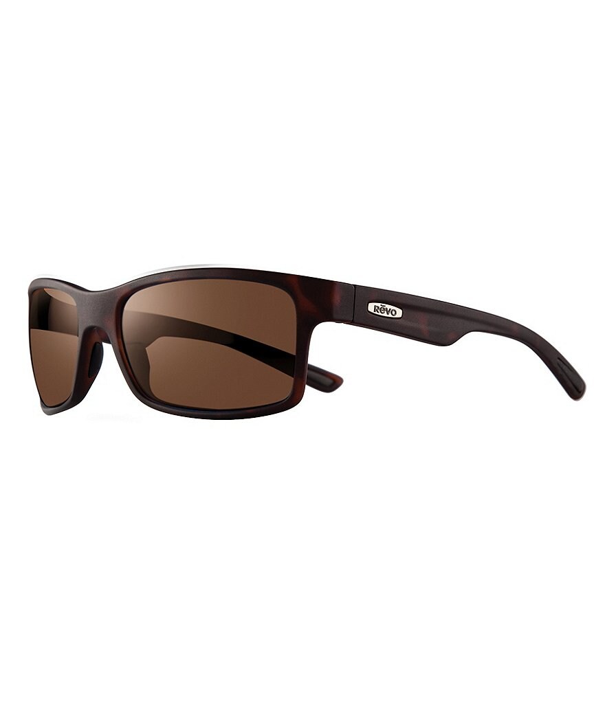 Revo Crawler Square Polarized 59mm Matte Sunglasses