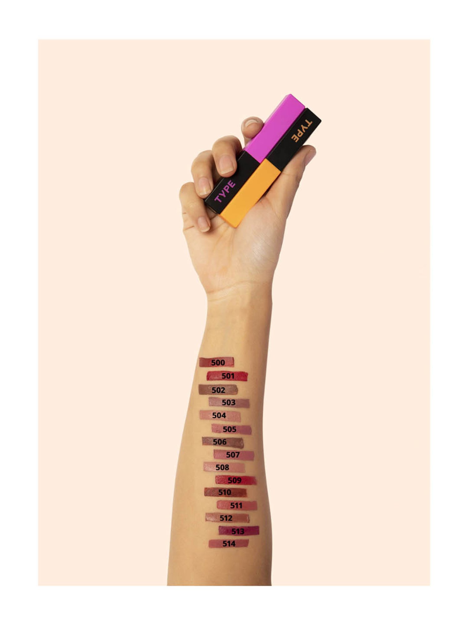 TYPE BEAUTY Light Up Lipstick Influencer - 2.5 gm