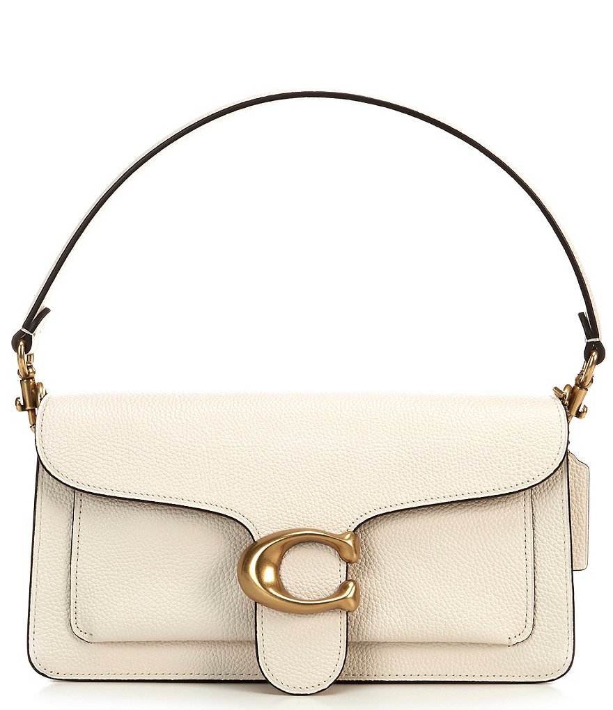 COACH Tabby Pebble Leather Shoulder Bag