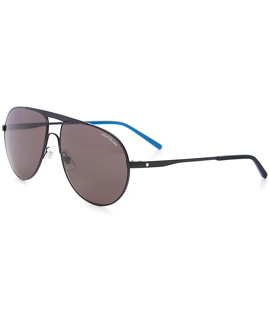 Montblanc Men's Aviator 61mm Sunglasses