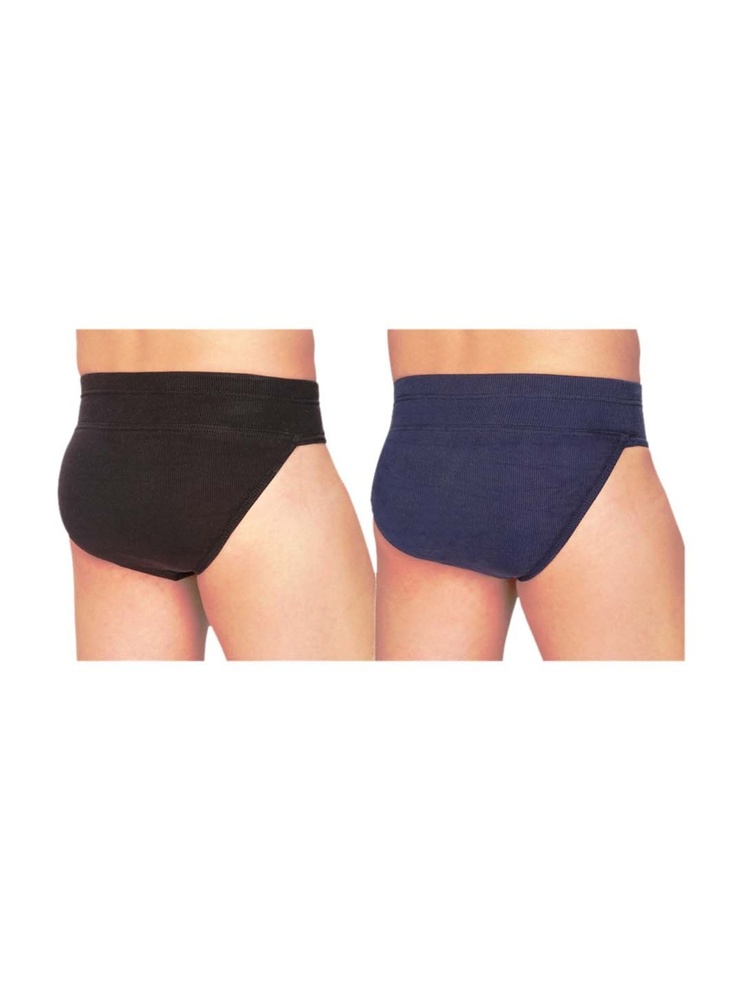 SportSoul Black & Navy Cotton Gym & Athletic Supporter (2XL x 2)