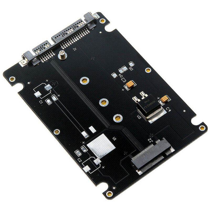 JacobsParts M.2 NGFF SSD to 2.5" SATA III Enclosure 7mm Drive Adapter 2242 2260 2280