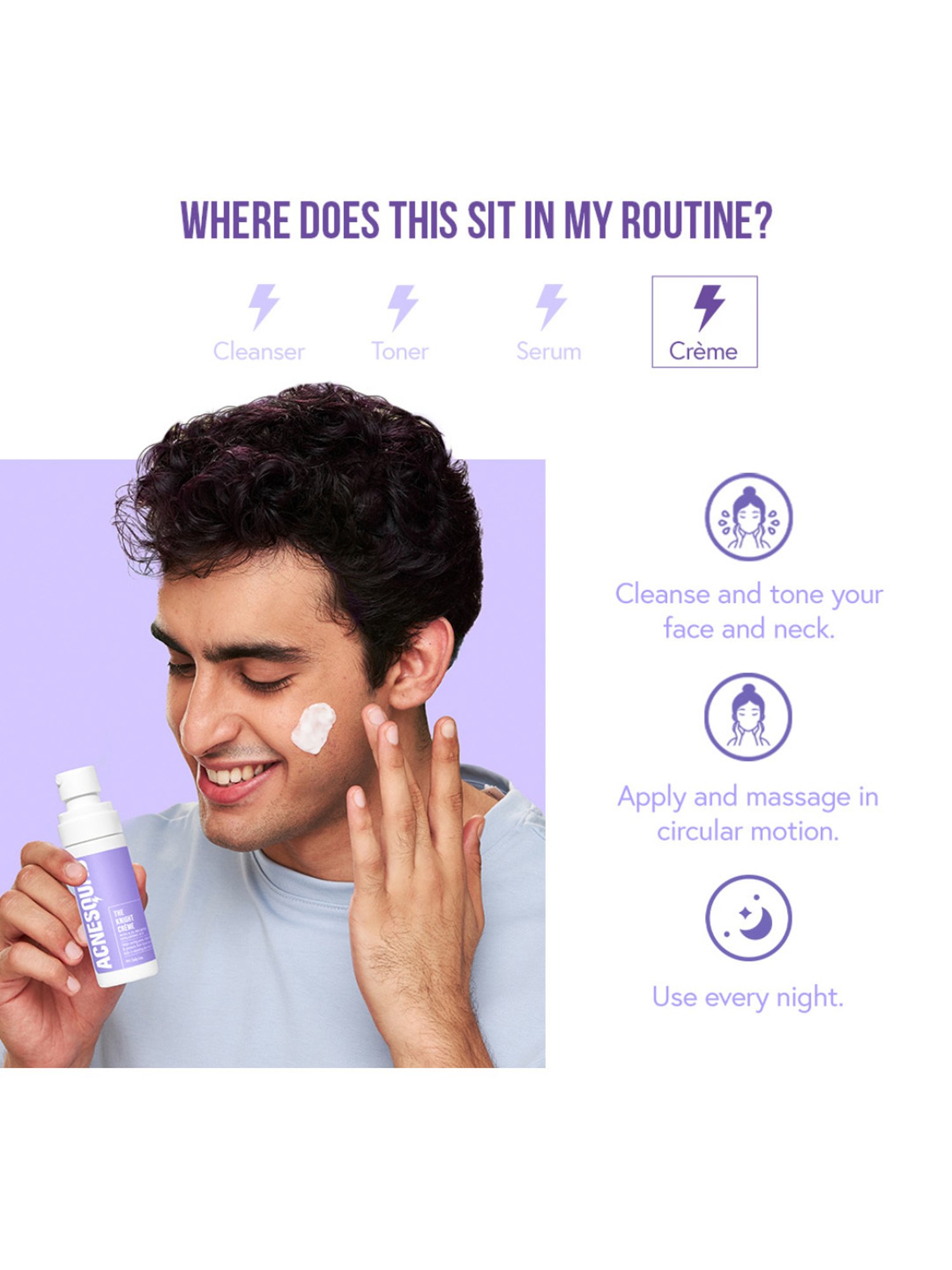 Acne Squad The Knight Creme - 50 gm