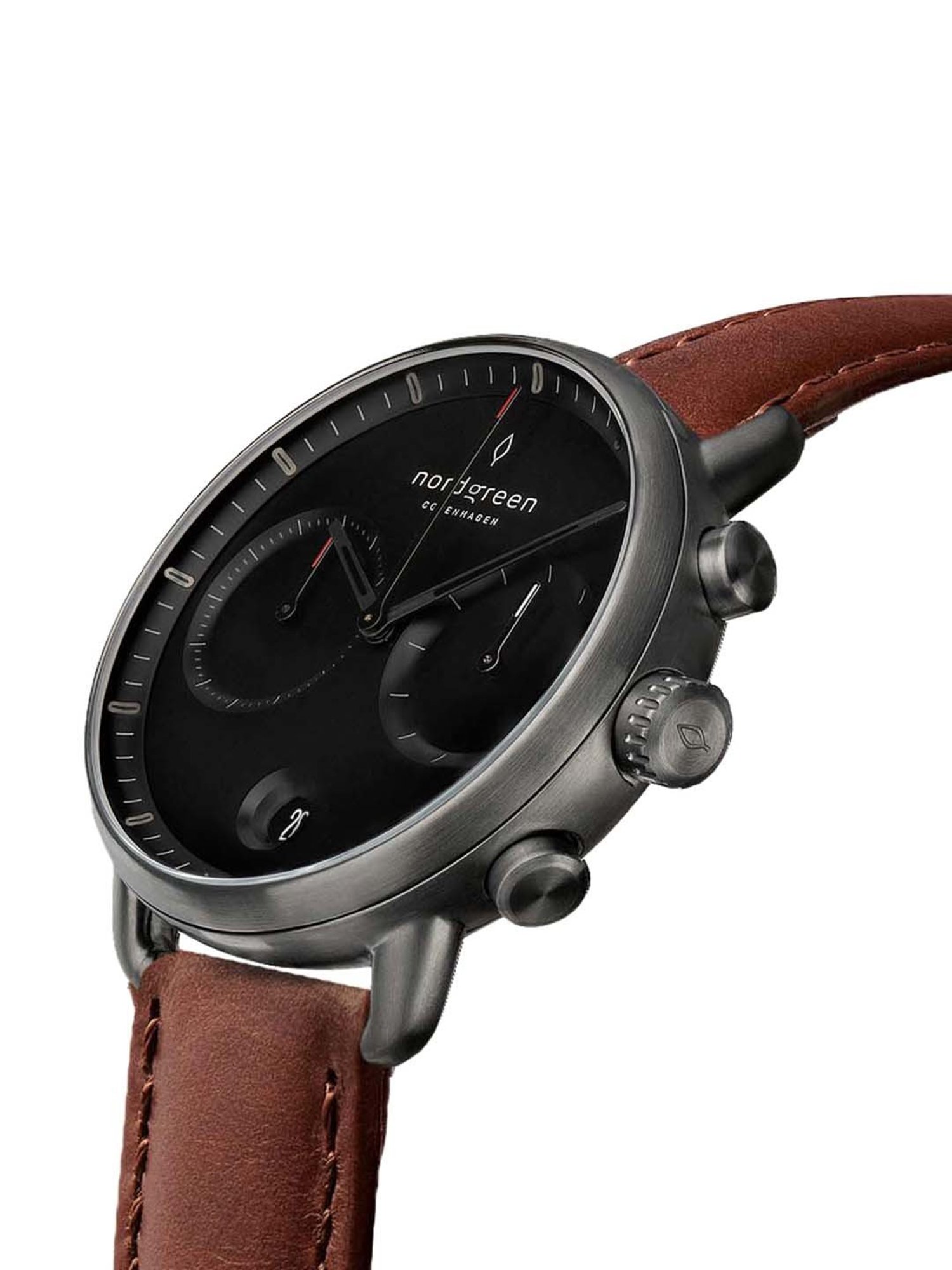 Nordgreen PI42GMLEBRBL Pioneer Analog Watch for Men