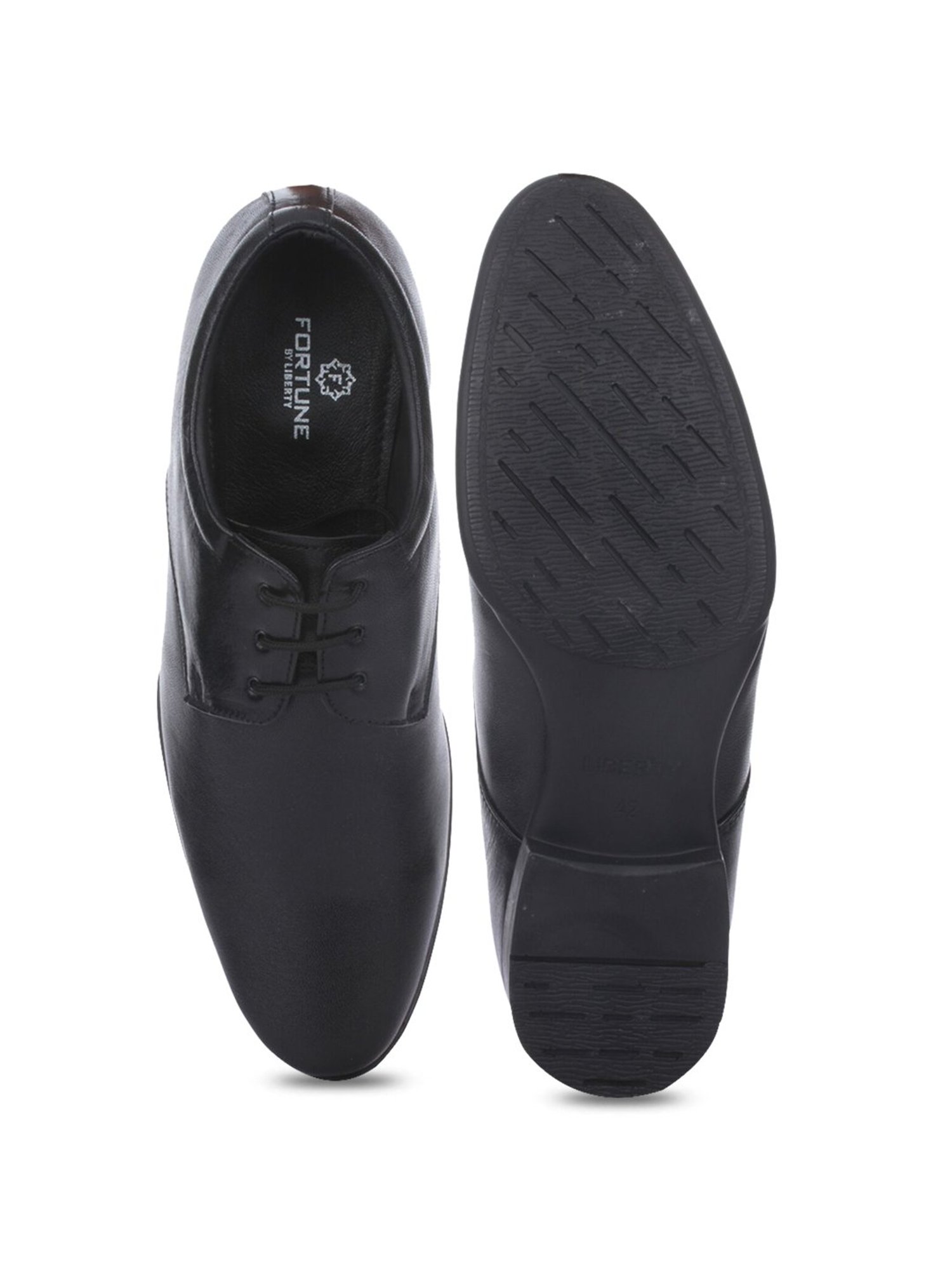 Fortune by Liberty Men's Black Derby Shoes