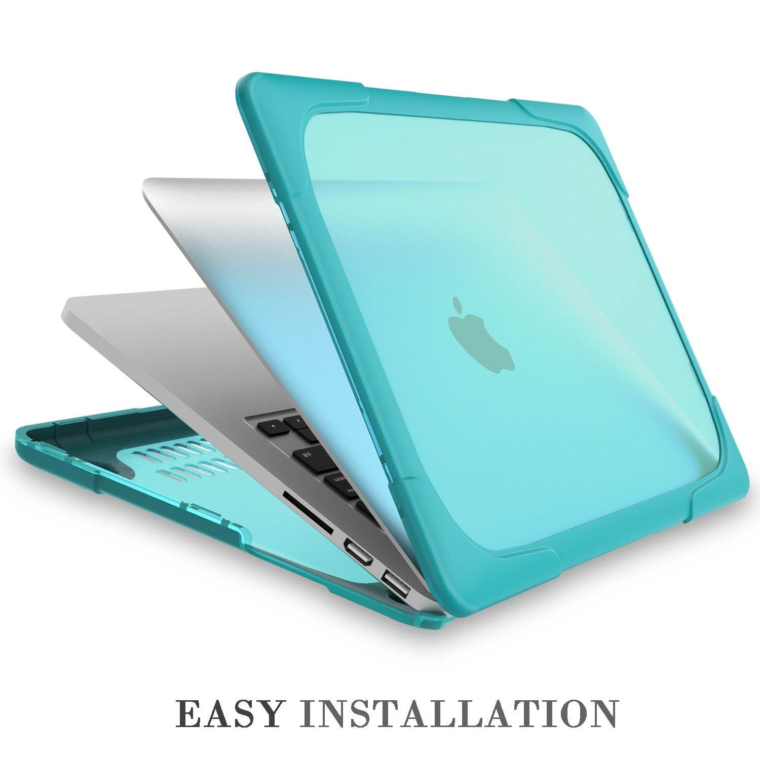 For Macbook Pro 15 Retina Case Werleo Heavy Duty Hard Case Protective Cover for Apple Macbook Pro 15.4" with Retina Display Compatible with A1398 2012-2015 Release