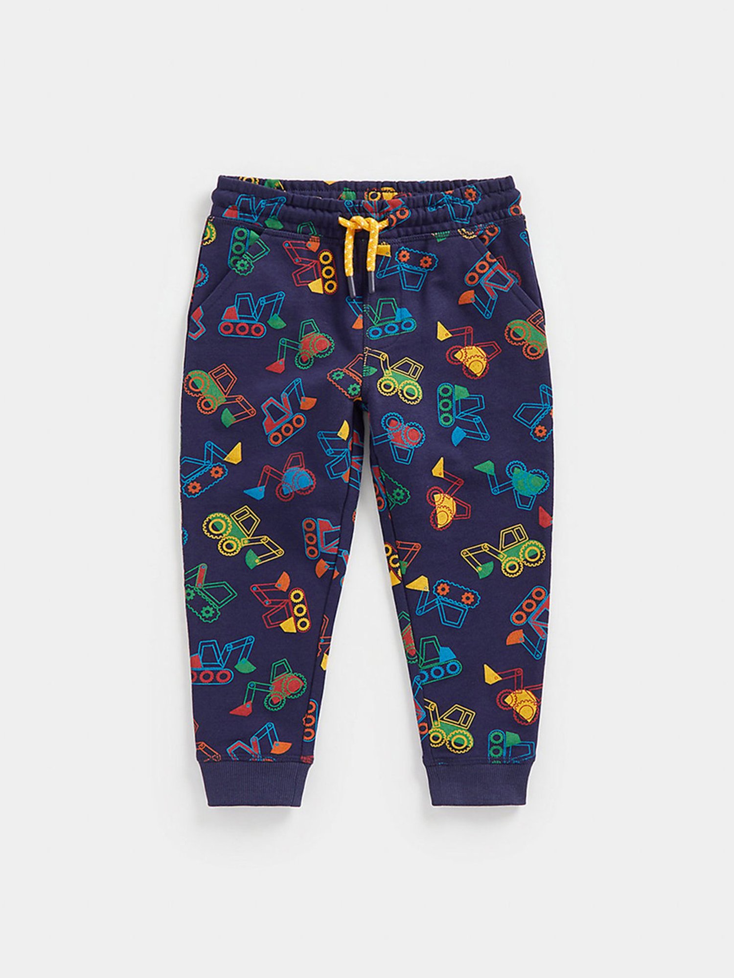Ed-a-Mamma Baby Multicolor Printed Joggers (Pack Of 3)