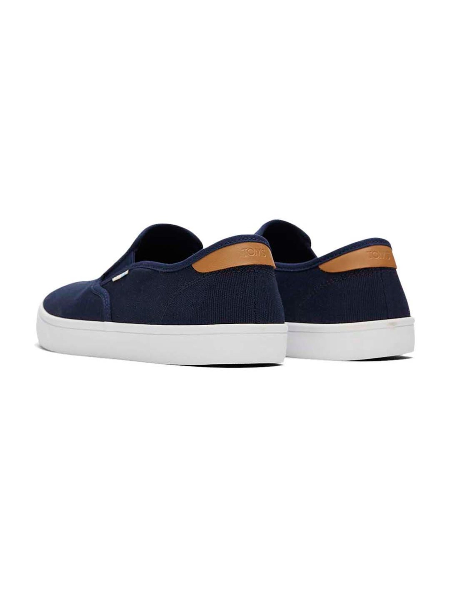 TOMS Men's Baja Collegiate Navy Plimsolls
