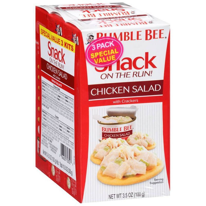 Bumble Bee Chicken Salad Snack on the Run - 3pk