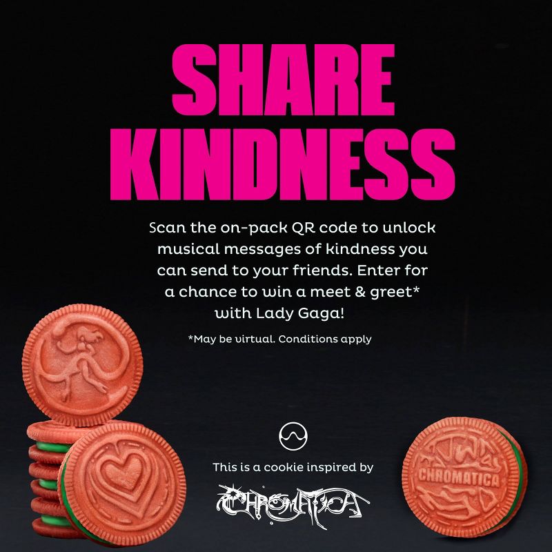 Lady Gaga Oreo Remix Family Size Limited Edition - 12.2oz