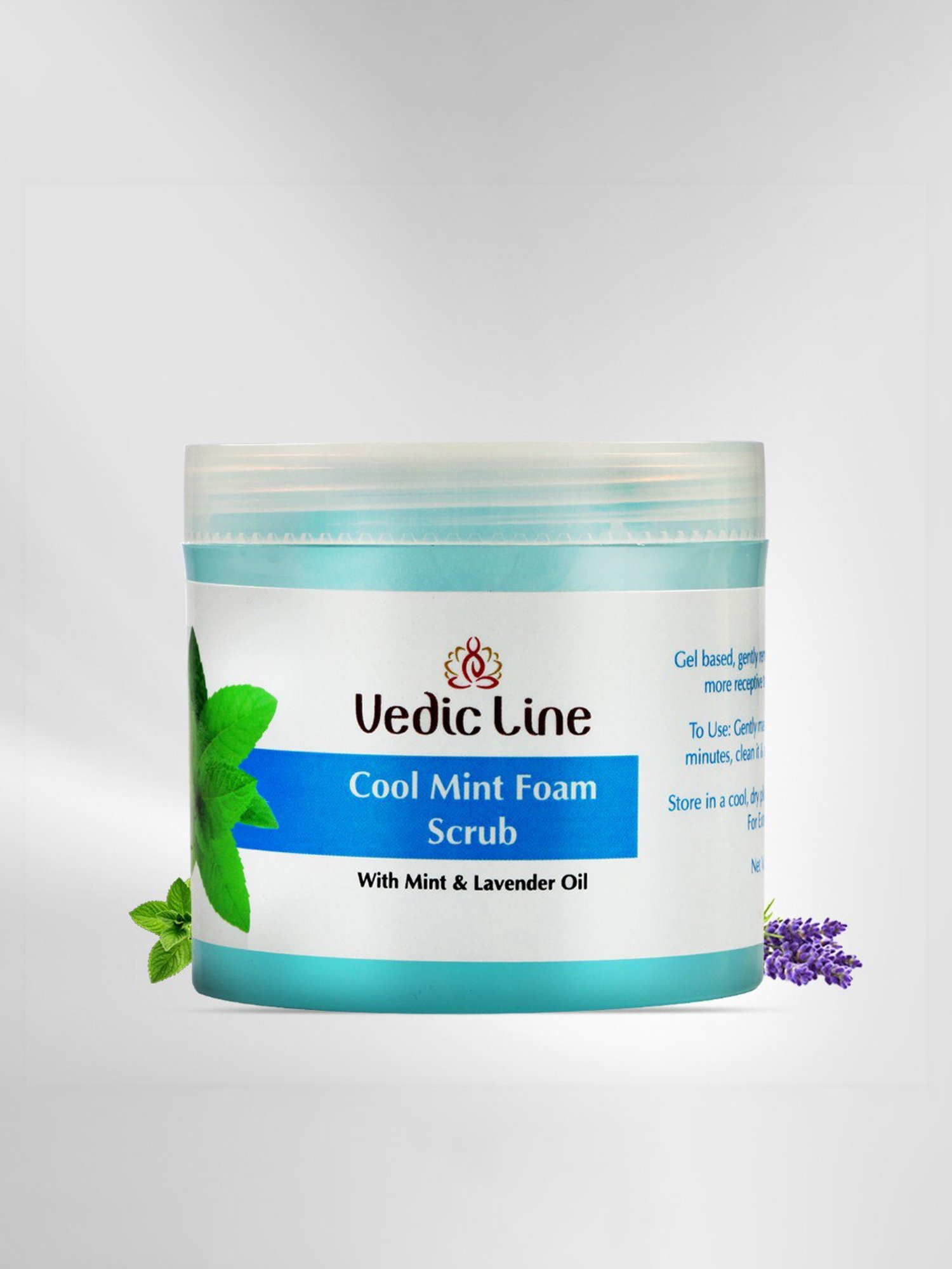 VEDIC LINE Cool Mint Foam Scrub - 100 ml