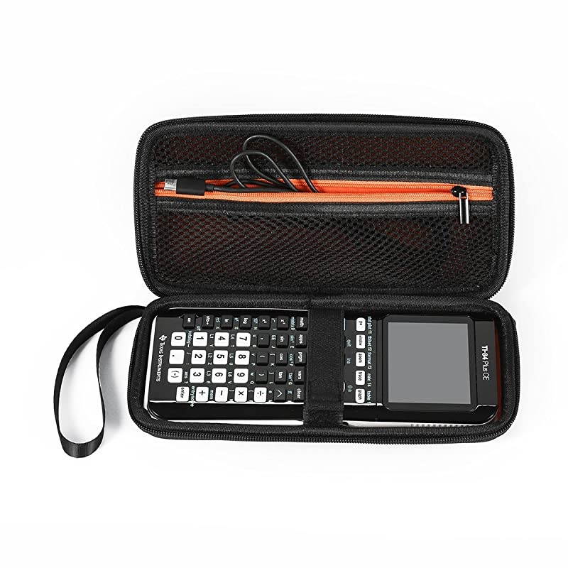 Carrying Case Storage Travel Bag for Graphing Calculator Texas Instruments TI83 Plus TI84 Plus CE TI89 Protective Pouch Black