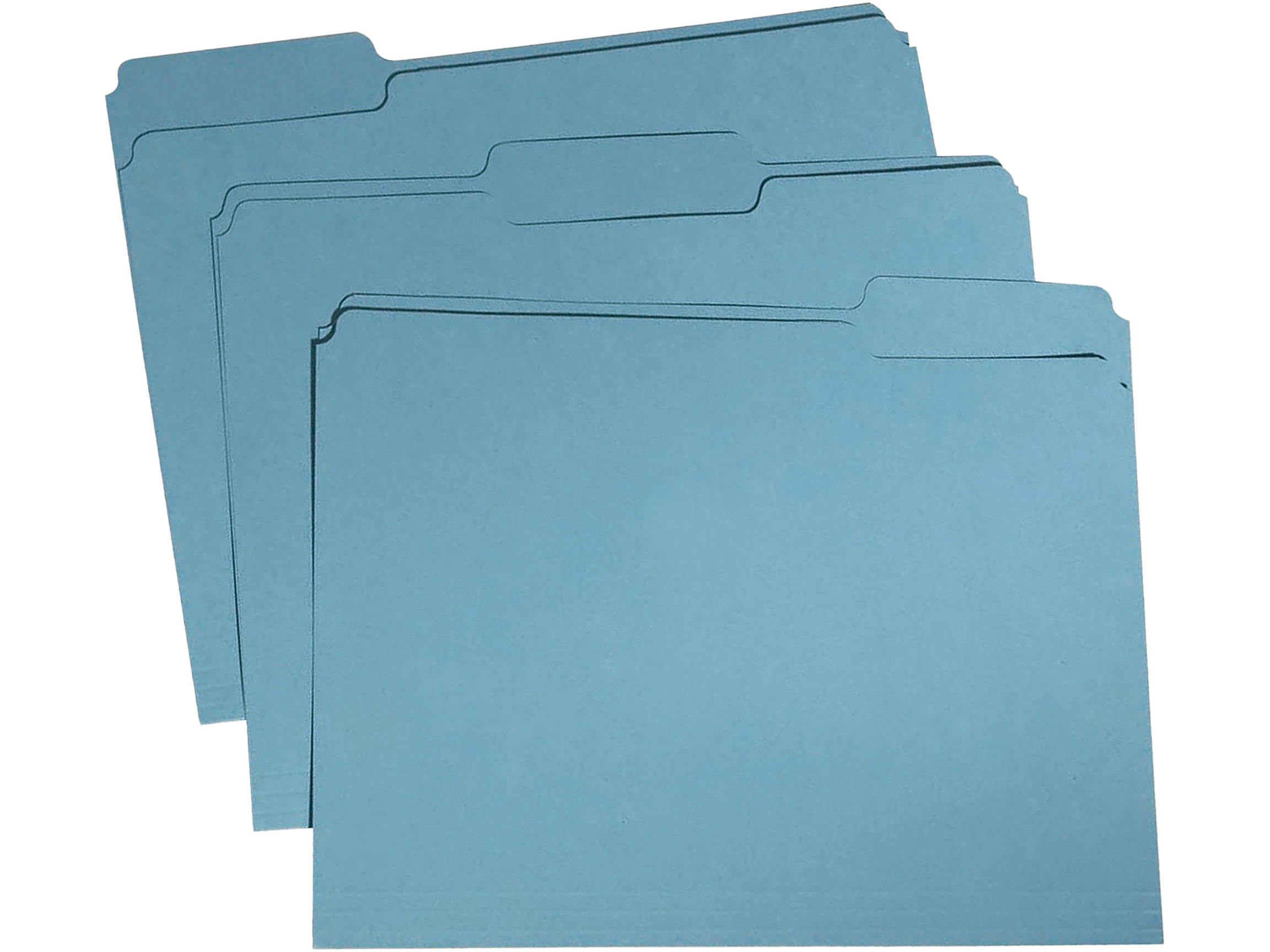 SKILCRAFT Single-ply Top Tab Recycled File Folders