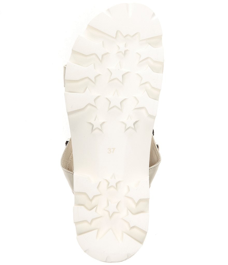 Kurt Geiger London Mabel Rainbow Jewel Embellished Platform Lug Sole Sandals