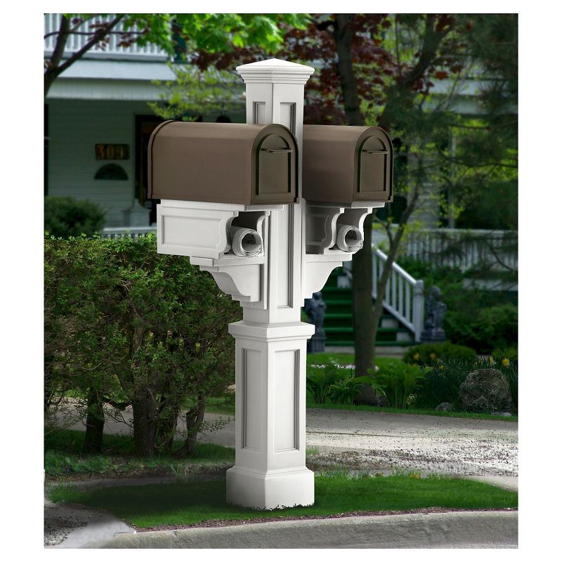 Step2 583799 Locking Deluxe Package Parcel Mail Delivery Box Plastic, Black