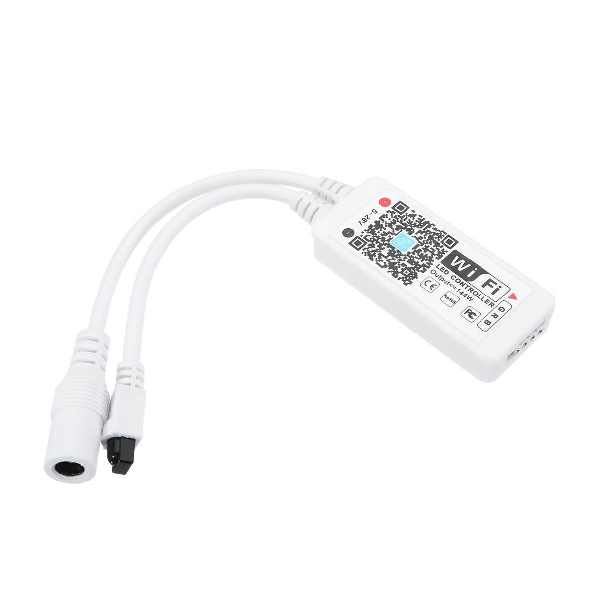 DC12V 5M SMD2835 24W Waterproof Alexa Smart Home WIFI Controller APP Control RGB LED Strip Light