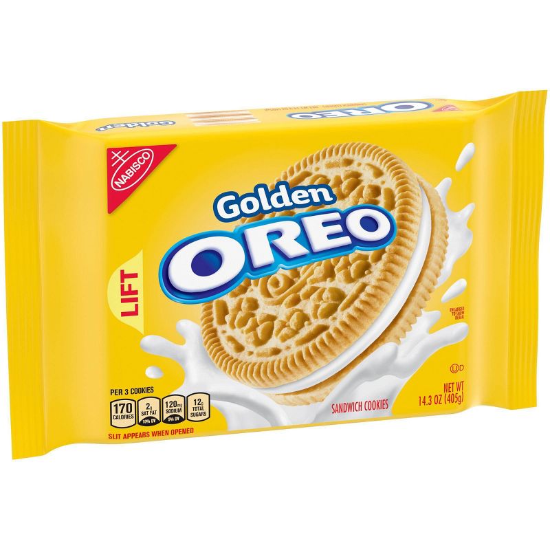 Oreo Golden Sandwich Cookies - 14.3oz